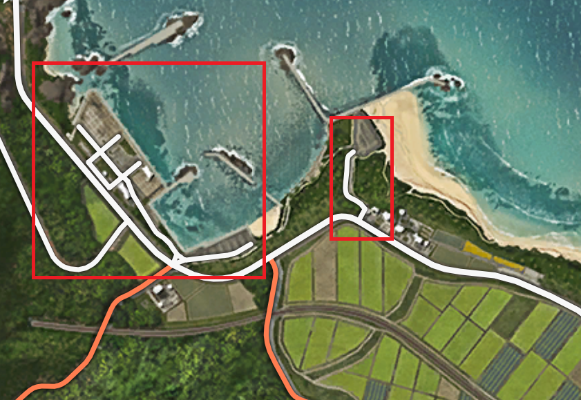 Forza Horizon 6 Karten-Screenshot der leicht zu übersehenden Straße 7 nordöstlich der Ito-Region.