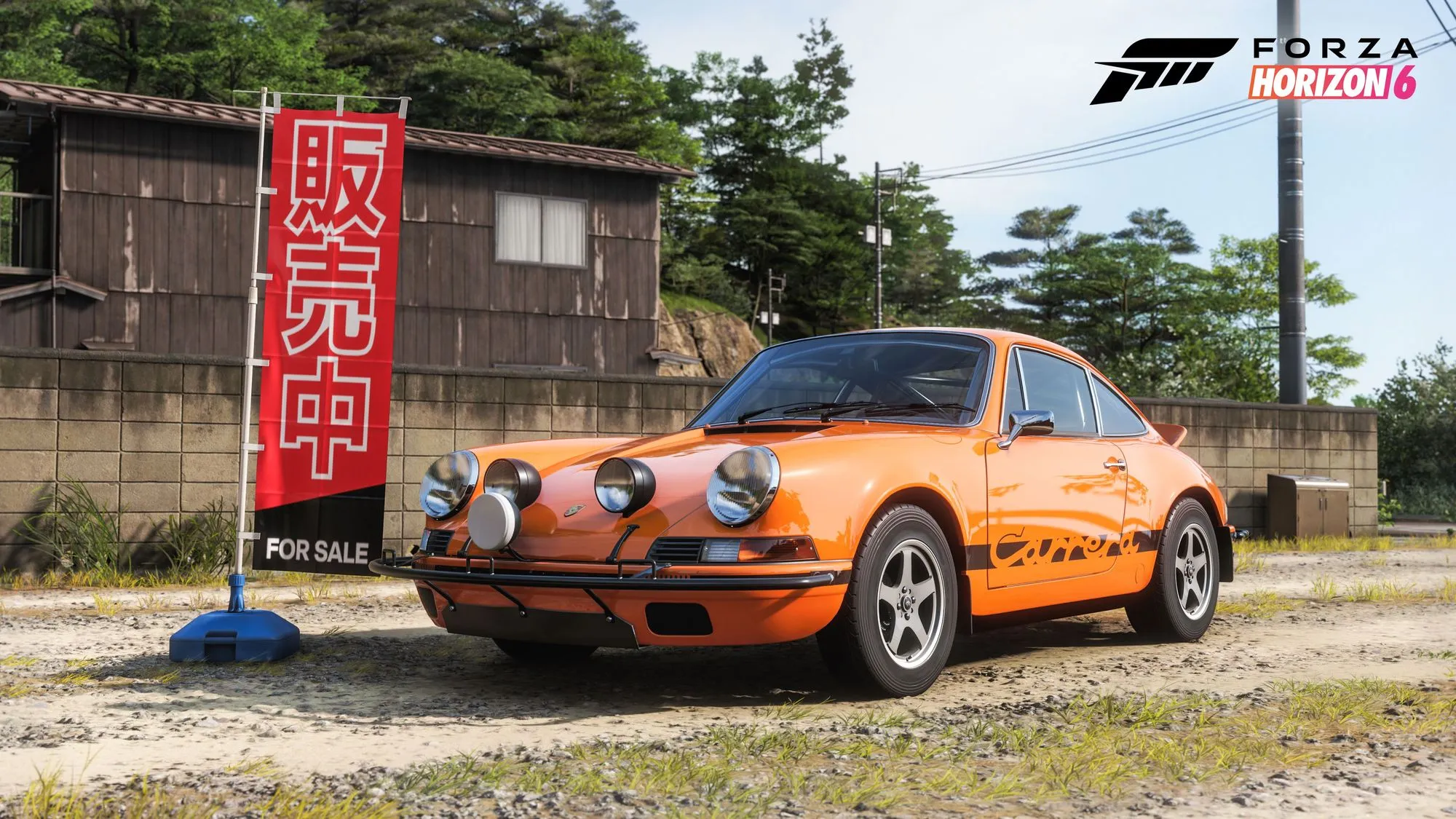 Forza Horizon 6 Japan world reveal showing Tokyo City and alpine regions