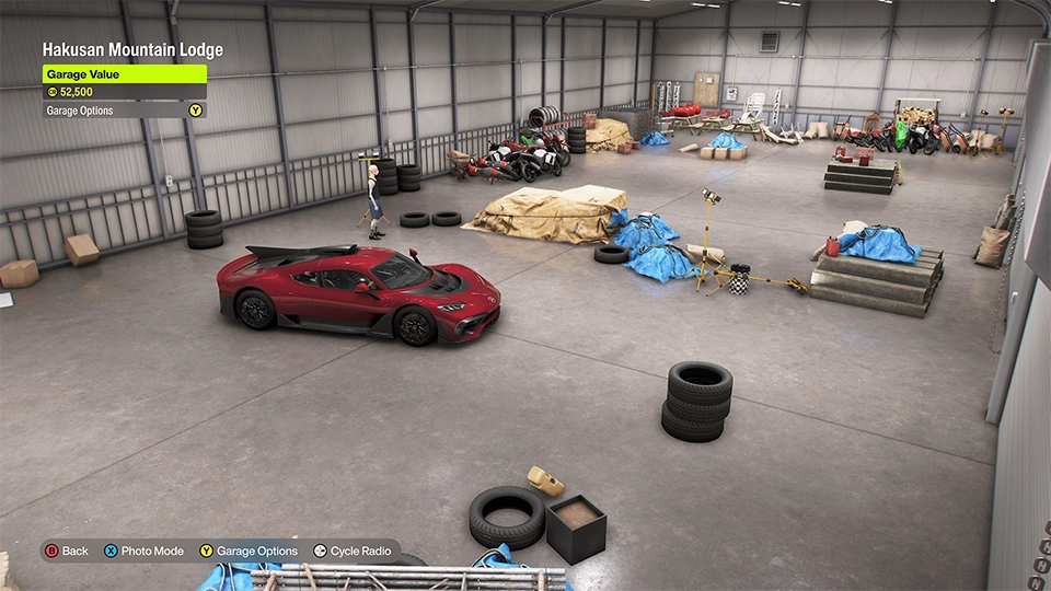 Hakusan Mountain Lodge — garage 1