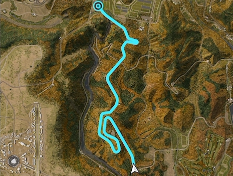 Arashiyama Takao Touge Race track layout