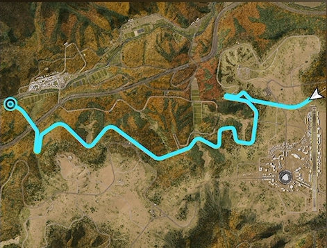 Festival Chase Street Race track layout