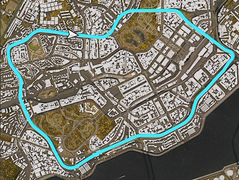 Highway Circuit track layout
