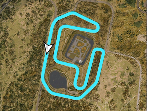 Hirosaki Scramble track layout