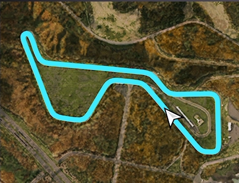 Hokubu Circuit track layout