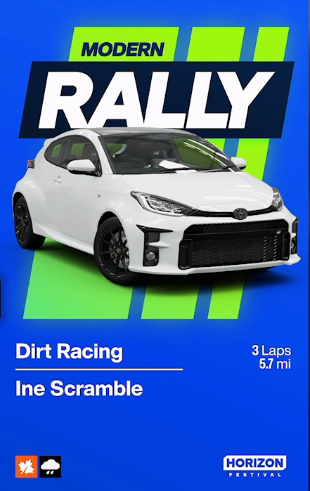 Ine Scramble race details