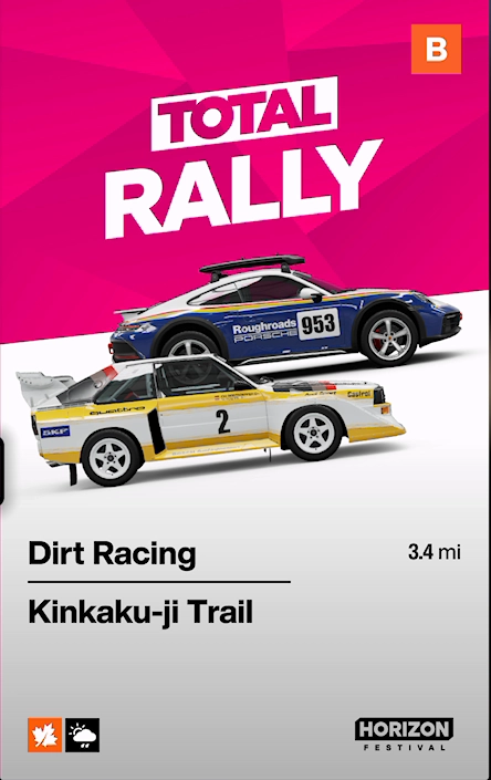 Kinkaku-ji Trail race details