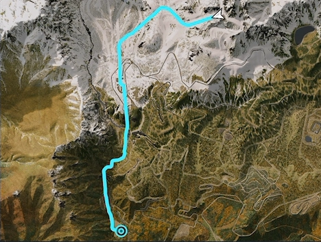Ruriko-ji Cross Country track layout