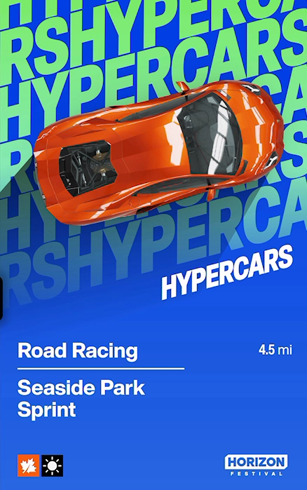 Seaside Park Sprint race details