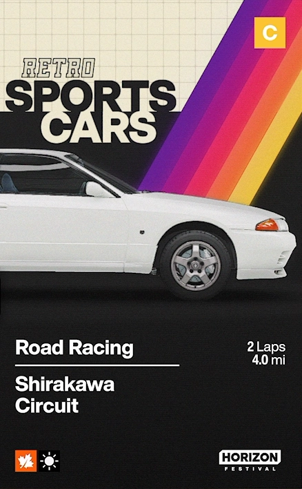 Shirakawa Circuit race details