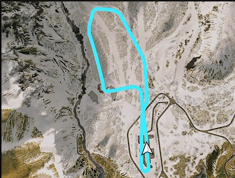 Snow Forest Cross Country Circuit track layout