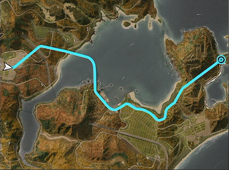 Sunflower Charge Street Race track layout