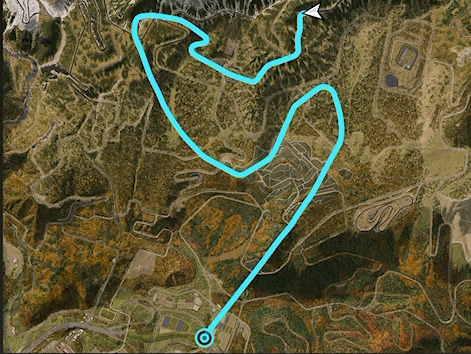 Takashiro Cross Country track layout