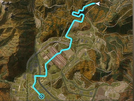 Takashiro Trail track layout